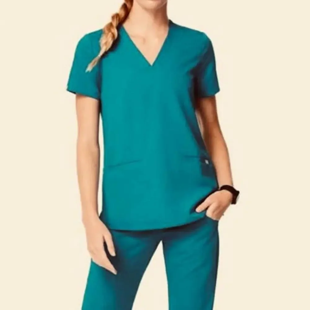 Figs Technical Collection Casma scrub top ladies stretch short sleeve med top